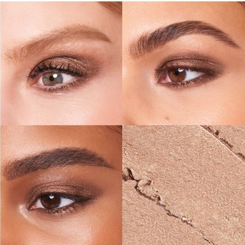 Mally Evercolor Shadow Stick Extra in UMBER BROWN, shimmering light gold…